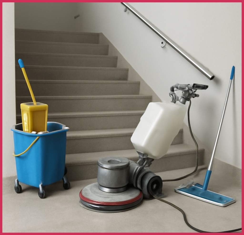 계단청소 업체 추천, 왜 비용과 신뢰도부터 꼼꼼히 따져야 할까? 관련 이미지 1